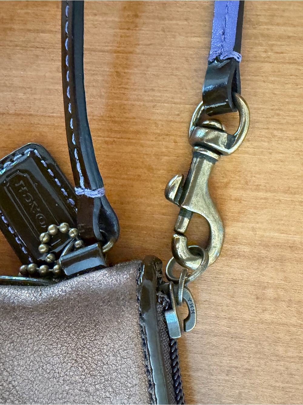 COACH Patchwork Wristlet - Picture 10 of 12